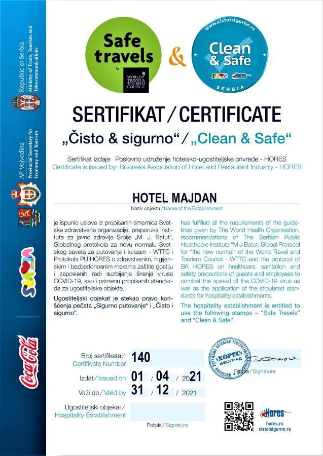 Hotel Majdan Belgrad Zewnętrze zdjęcie